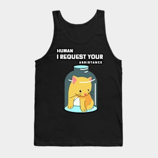 Cat assistance Tank Top